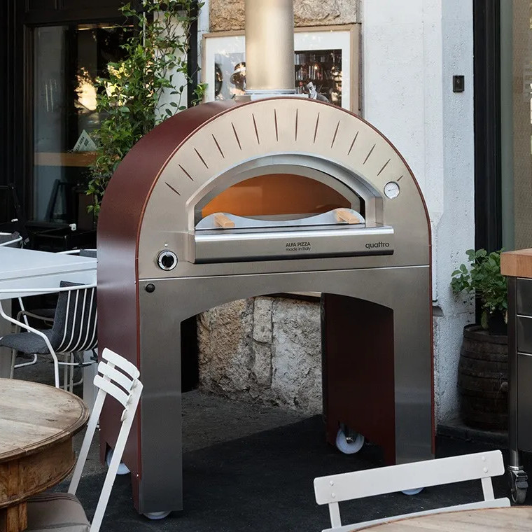 картинка Печь для пиццы дровяная Alfa Pizza Quattro Pro